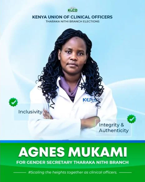 Agnes Mukami — KUCO Gender Secretary