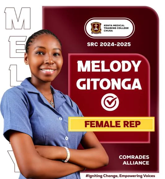 Melody Gitonga — KMTC SRC Female Rep