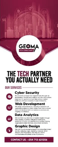 GEOMA — Roll-up Banner Artwork