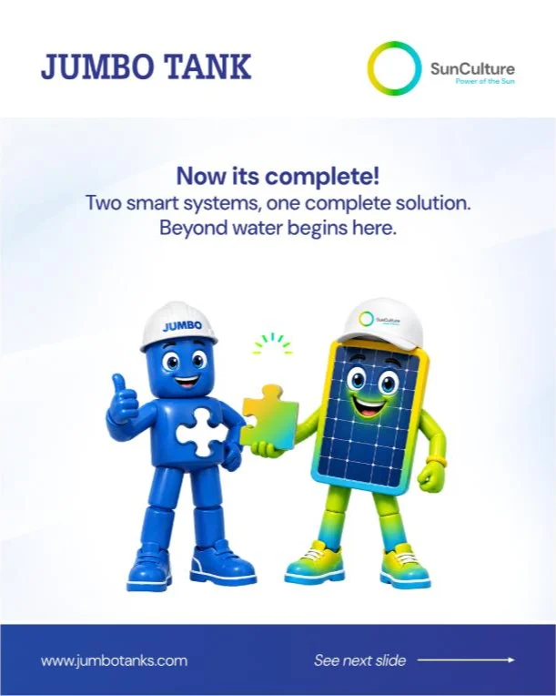 Jumbo Tank x SunCulture — Now Its Complete