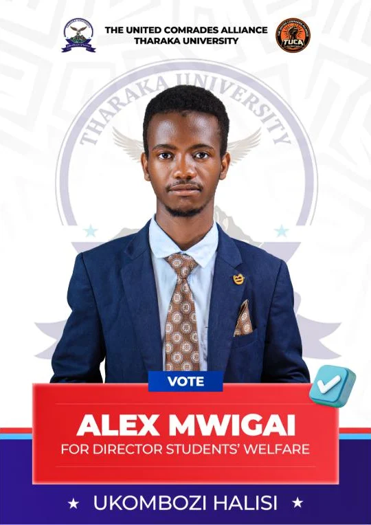 TUCA Tharaka University — Director Students Welfare