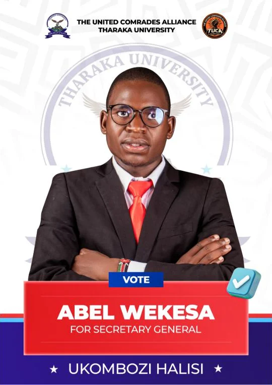 TUCA Tharaka University — Secretary General