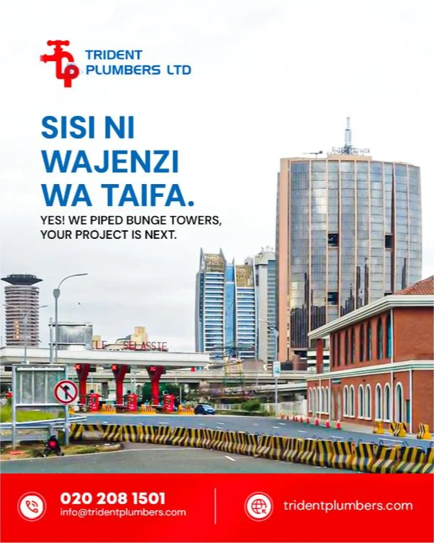 Trident Plumbers — Bunge Towers Project