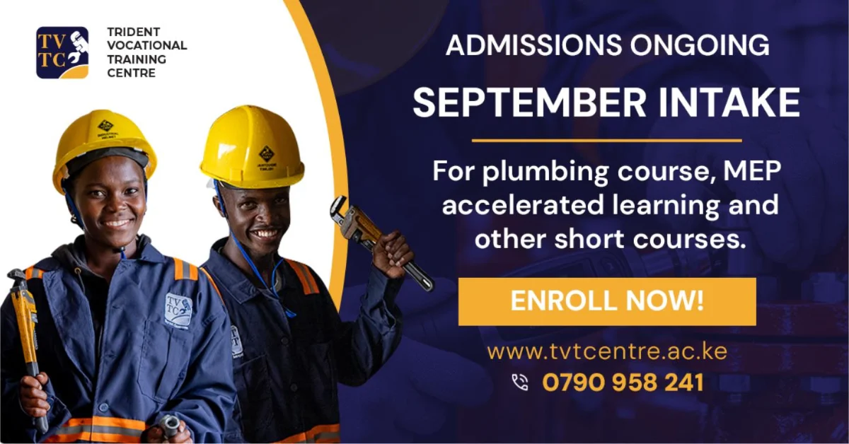 TVTC — September Intake Admissions