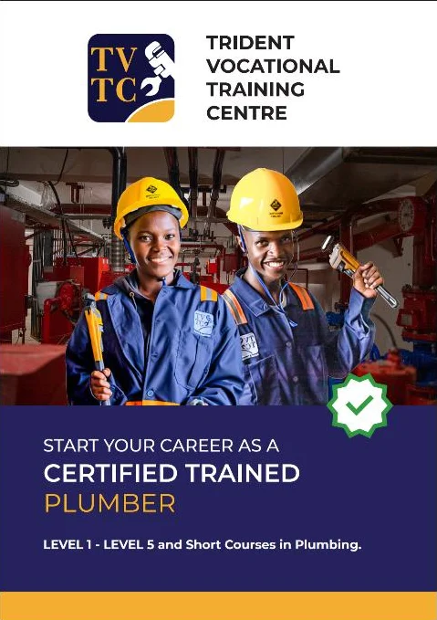 TVTC — Plumbing Fee Brochure (Cover)